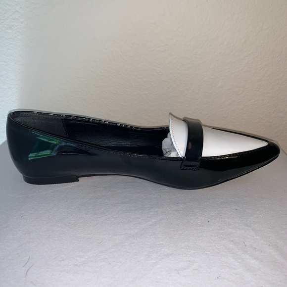 Never worn, black & white flats, UK size 6 - Picture 7 of 14